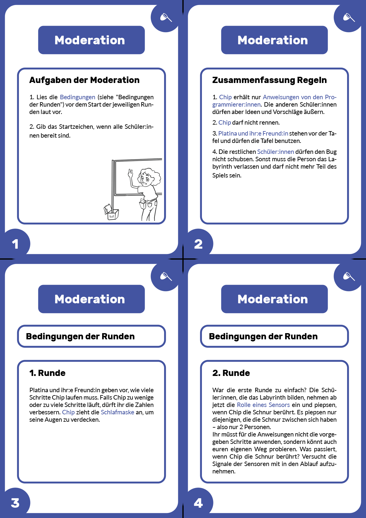 Games im Unterricht - Modul 1: Moderationskarten Cover