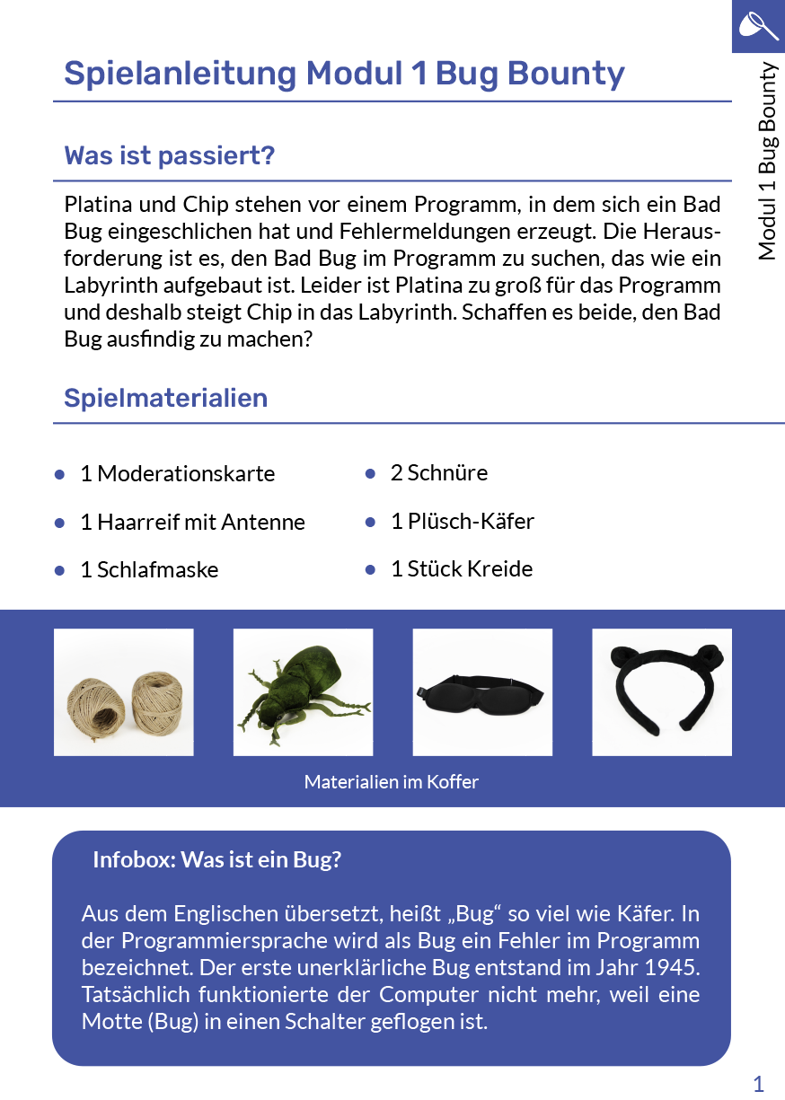 Games im Unterricht - Modul 1: Spielanleitung Cover