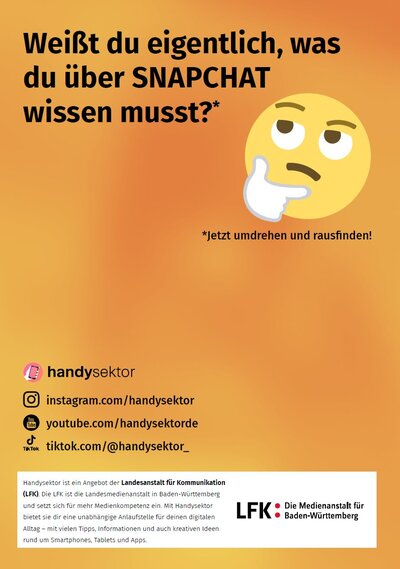 Handysektor Kurz-AGBs: Snapchat