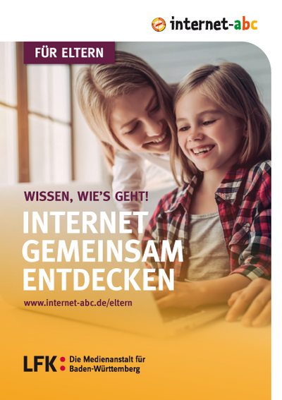 Internet-ABC Broschüre: Internet gemeinsam entdecken