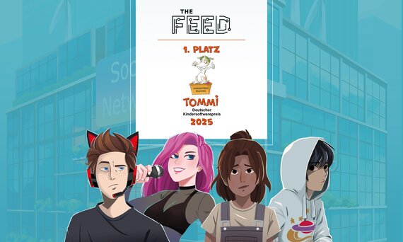 THE FEED gewinnt TOMMI 2025 – Grafik