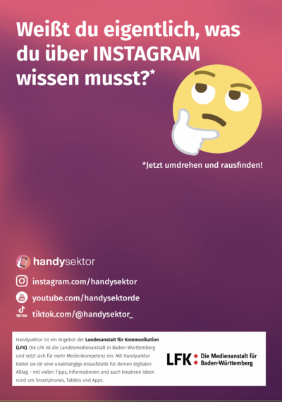 Handysektor Kurz-AGBs: Instagram