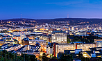 Bild eines Ausblicks über die Stadt Stuttgart