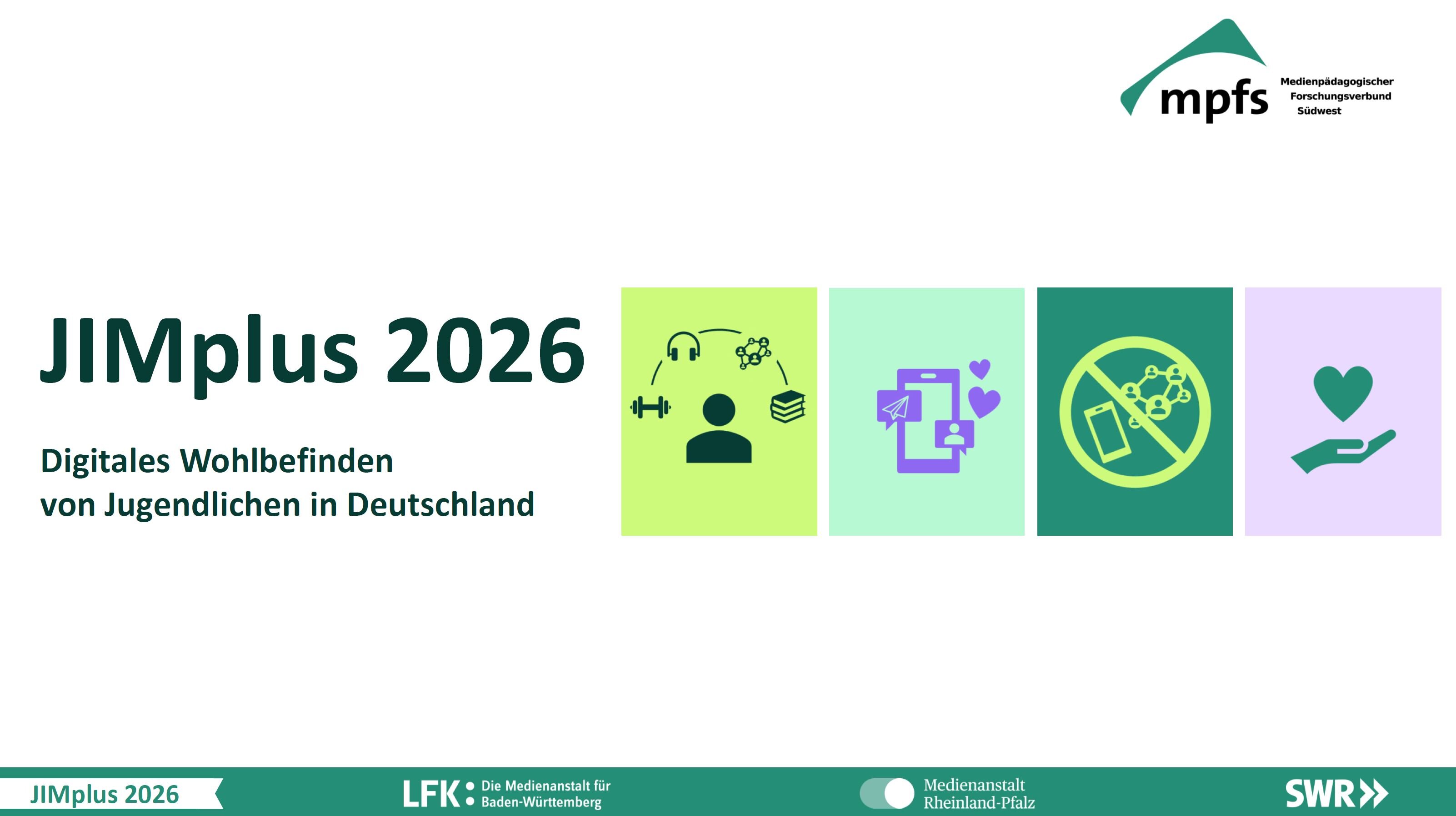 Cover der JIMplus 2026 Studie