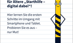 Flyer "Starthilfe: digital dabei" Cover