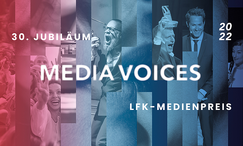 Key Visual des LFK-Medienpreises 2022