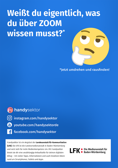 Handysektor Kurz-AGBs: Zoom